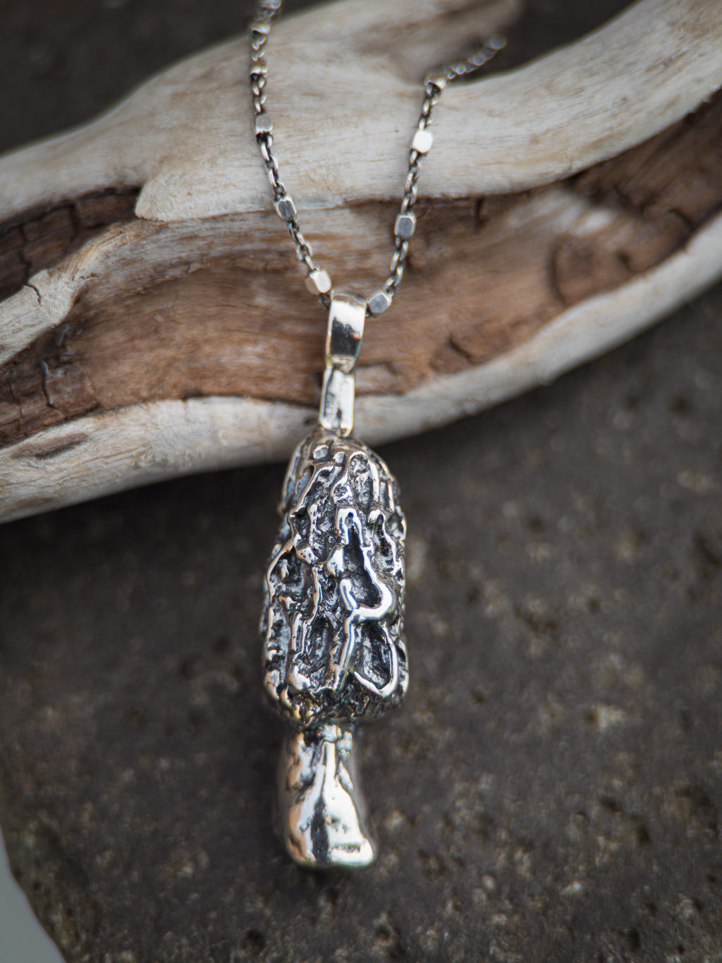Morel Pendant #1