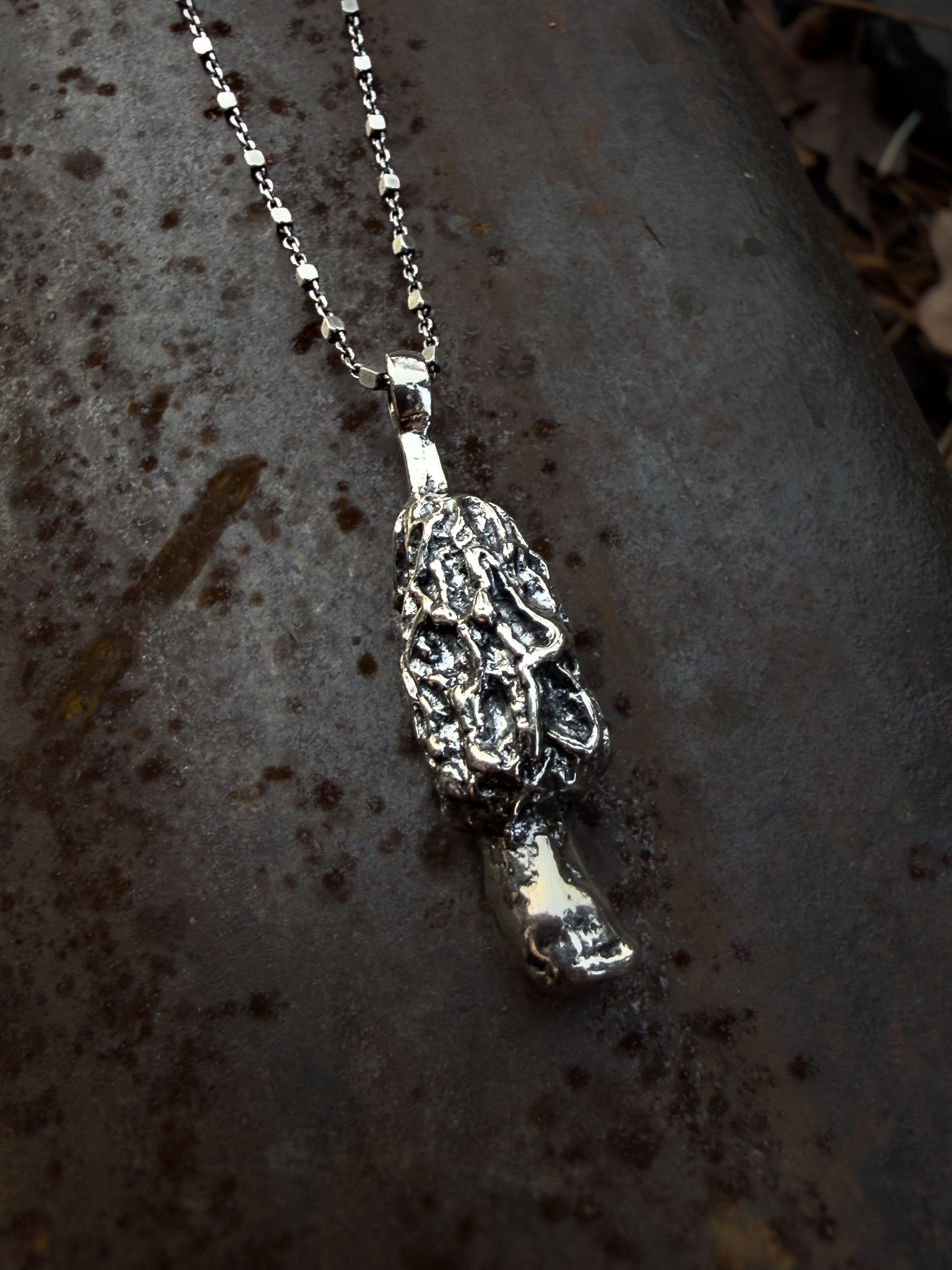 Morel Pendant #1