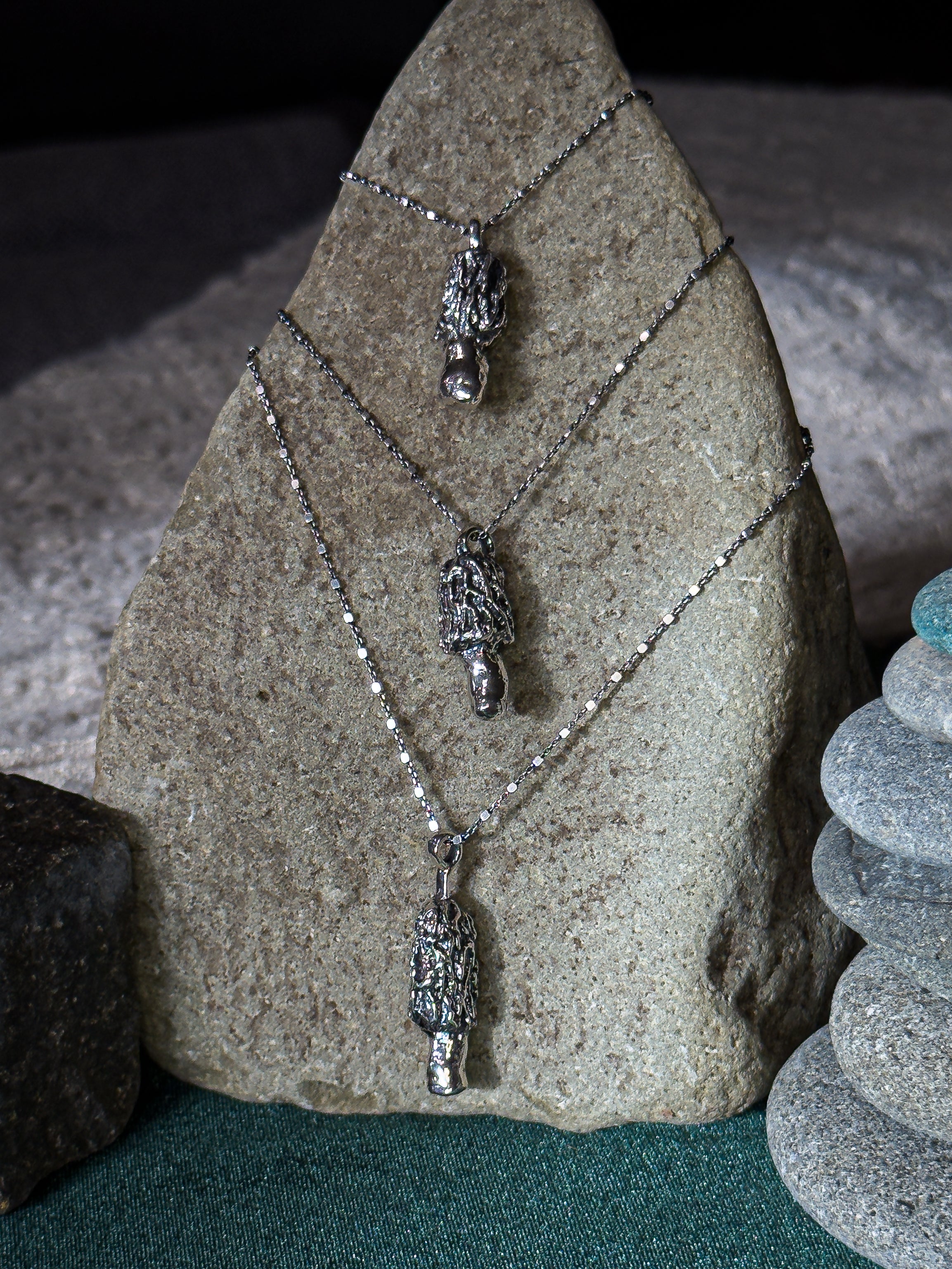 Morel Pendant #3 - Discounted