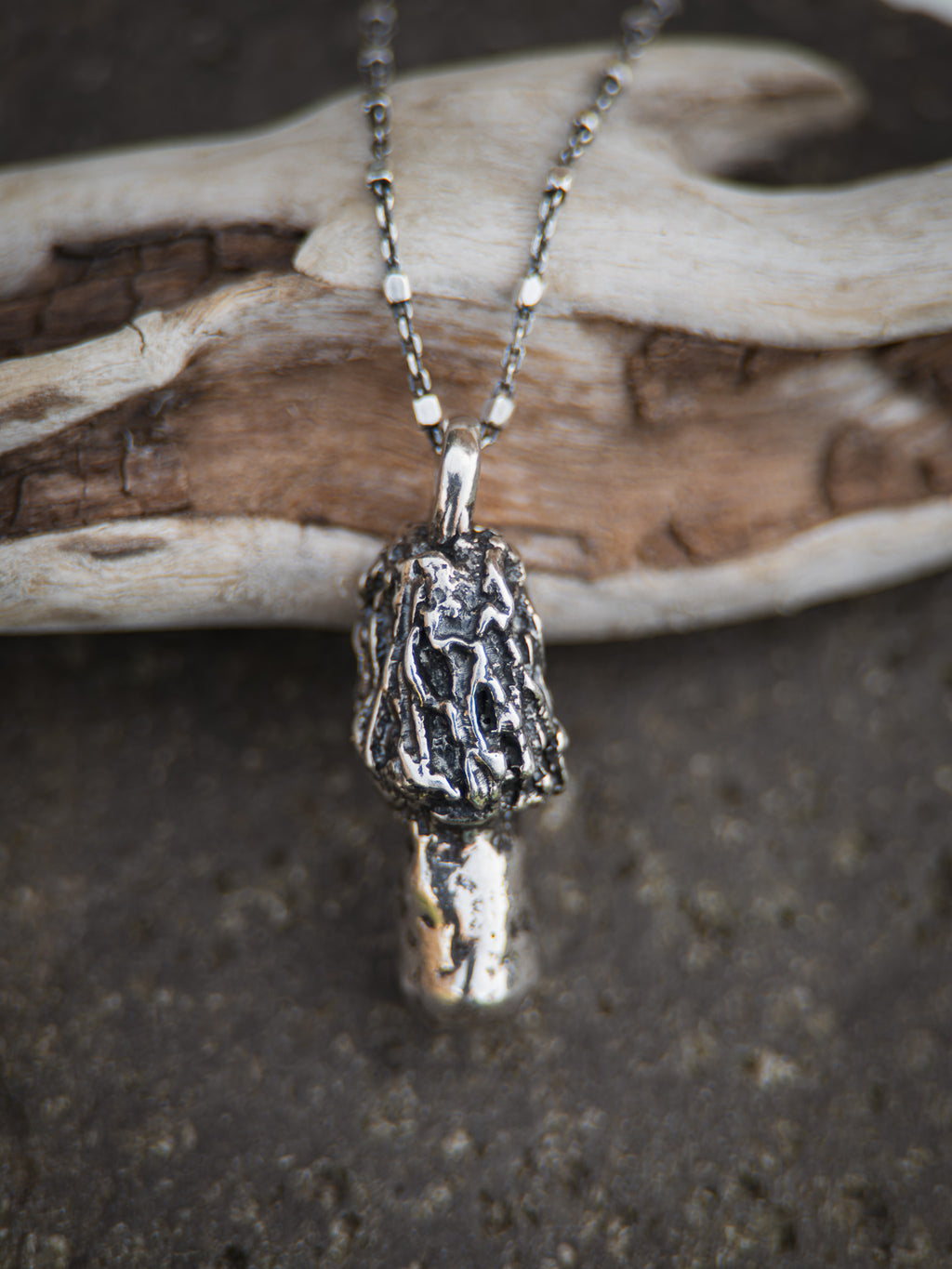 Morel Pendant #2