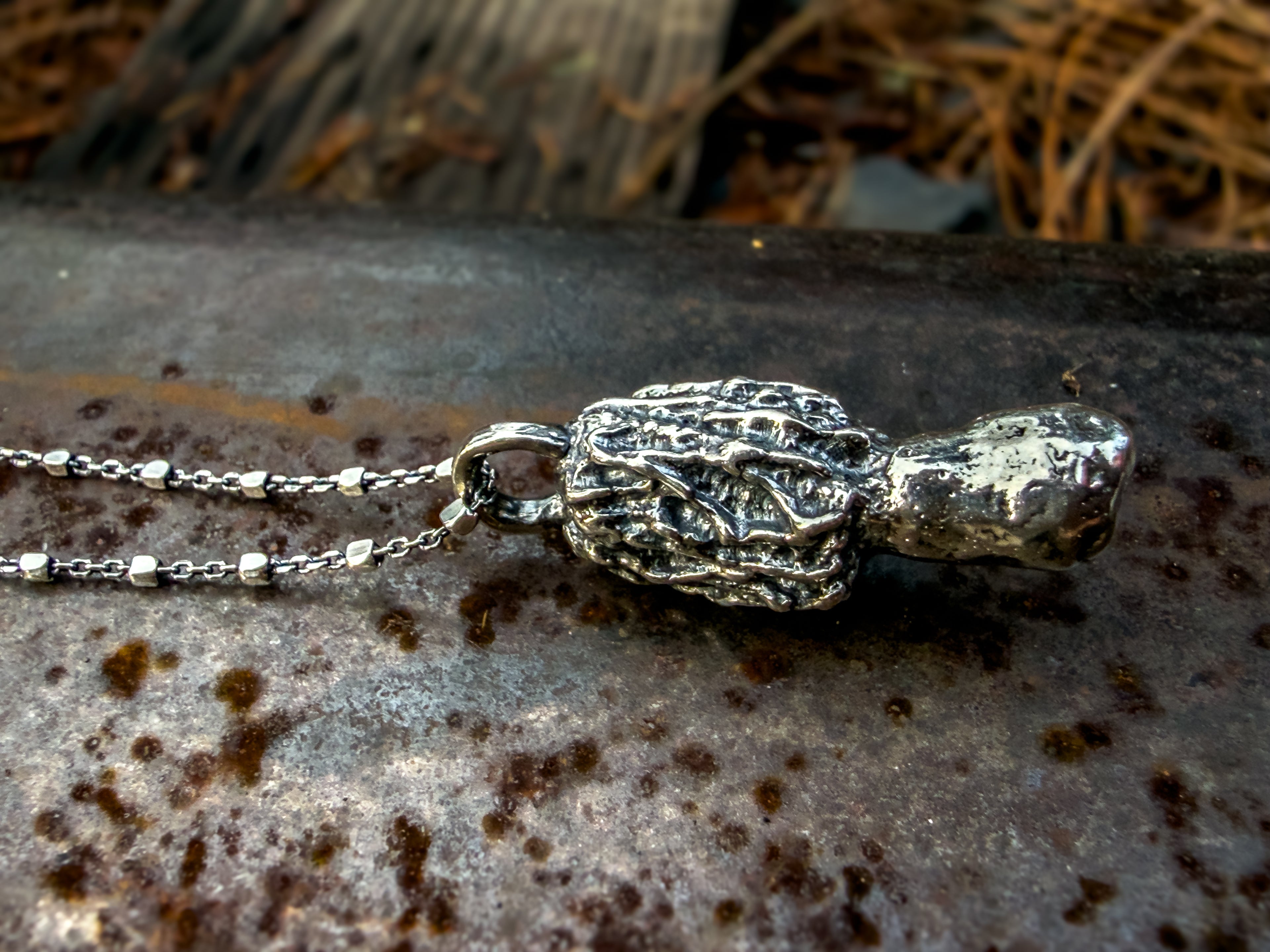 Morel Pendant #2