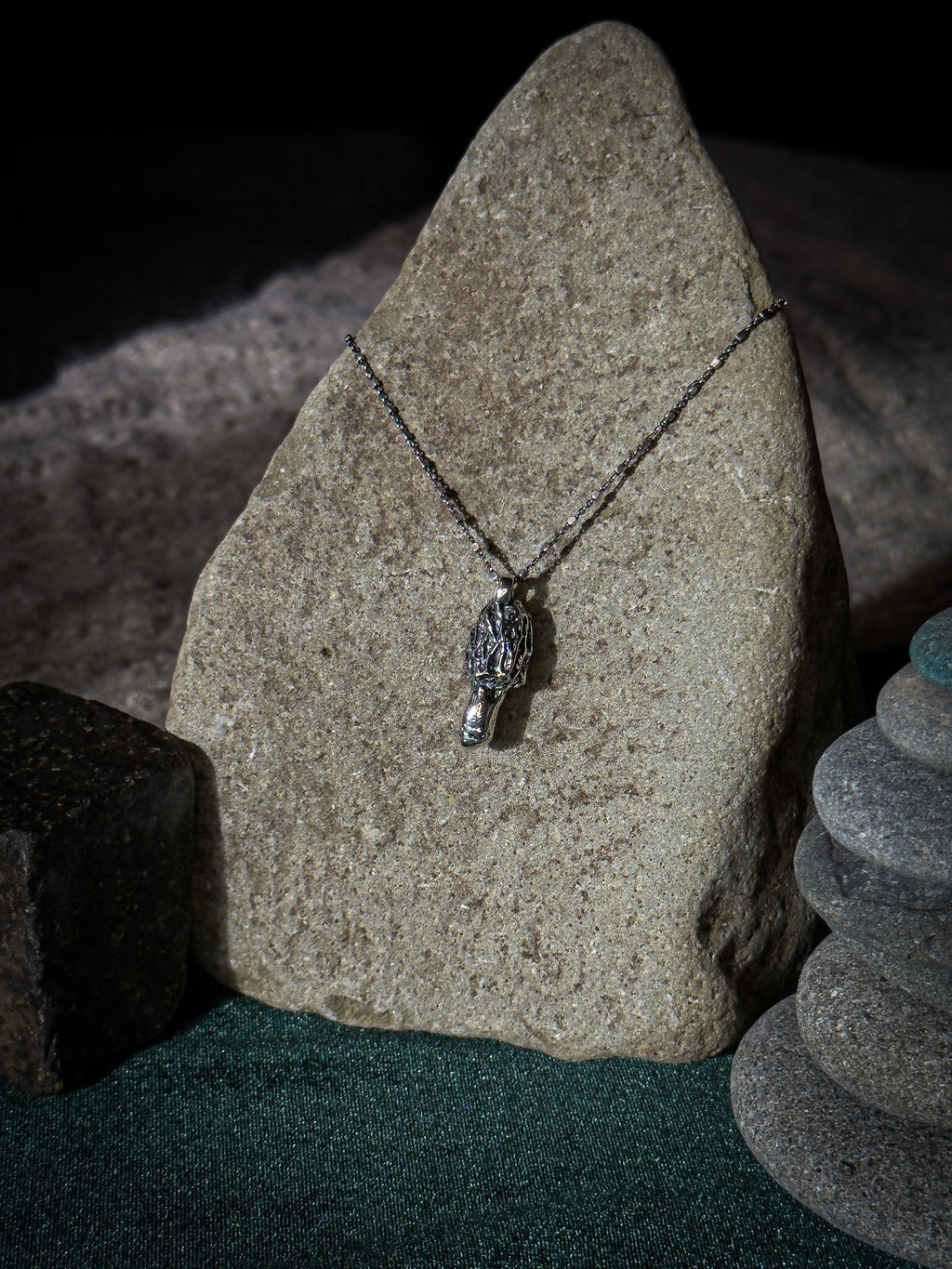 Morel Pendant #3 - Discounted
