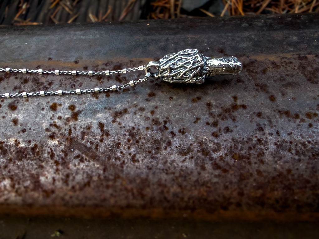 Morel Pendant #3 - Discounted