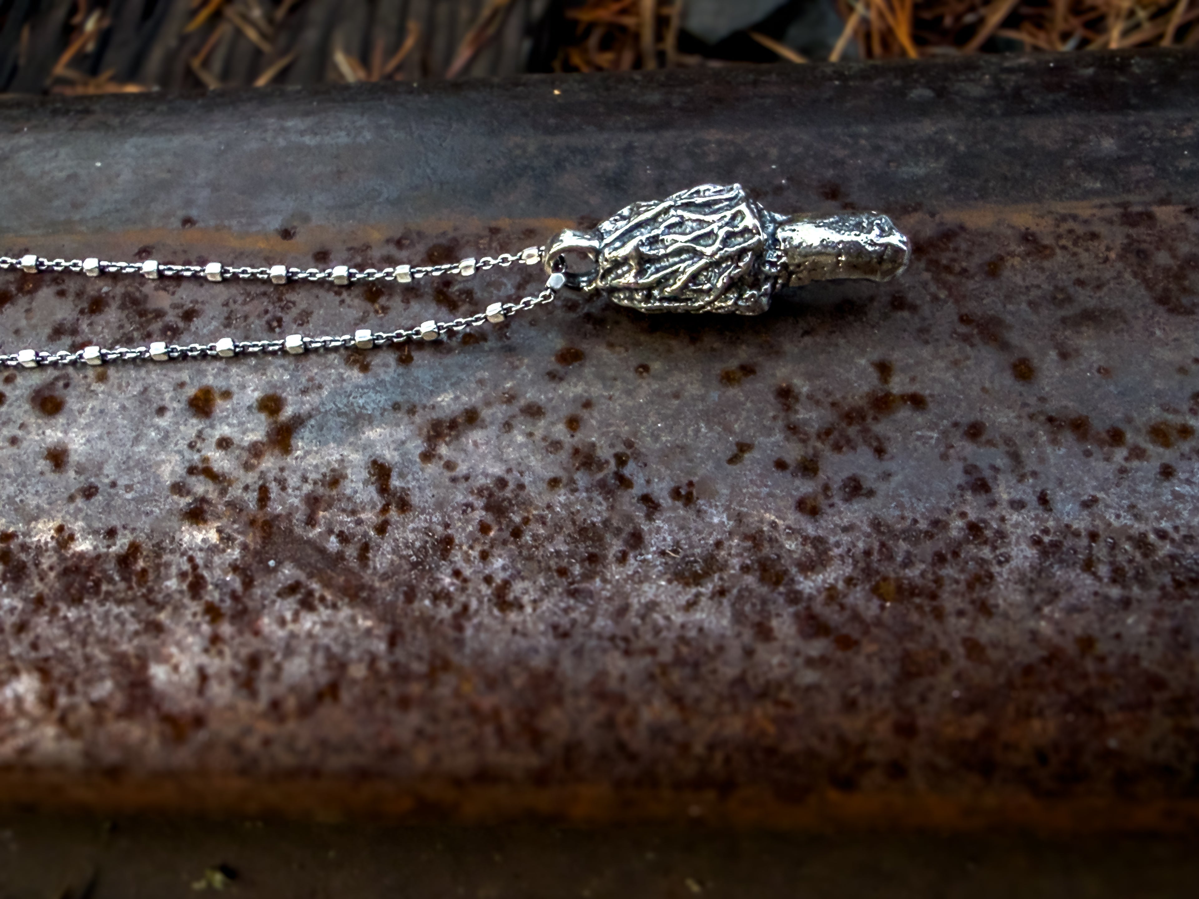 Morel Pendant #3 - Discounted