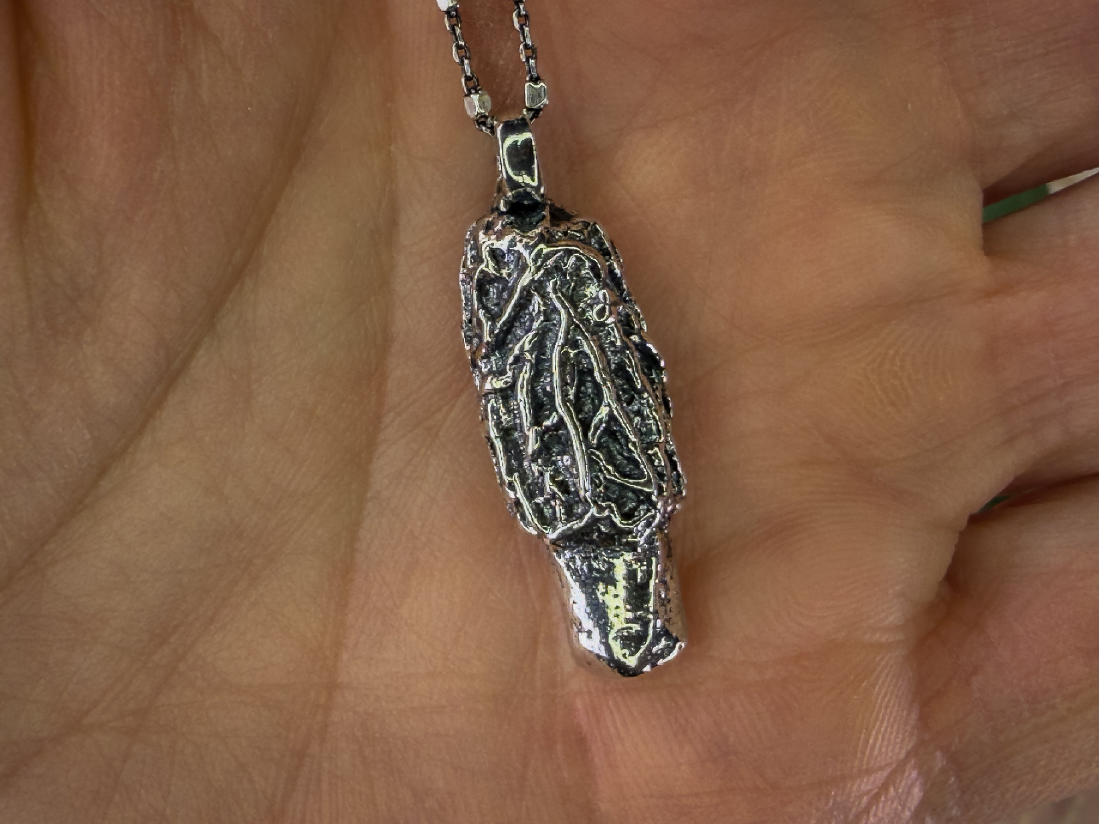 Morel Pendant #4