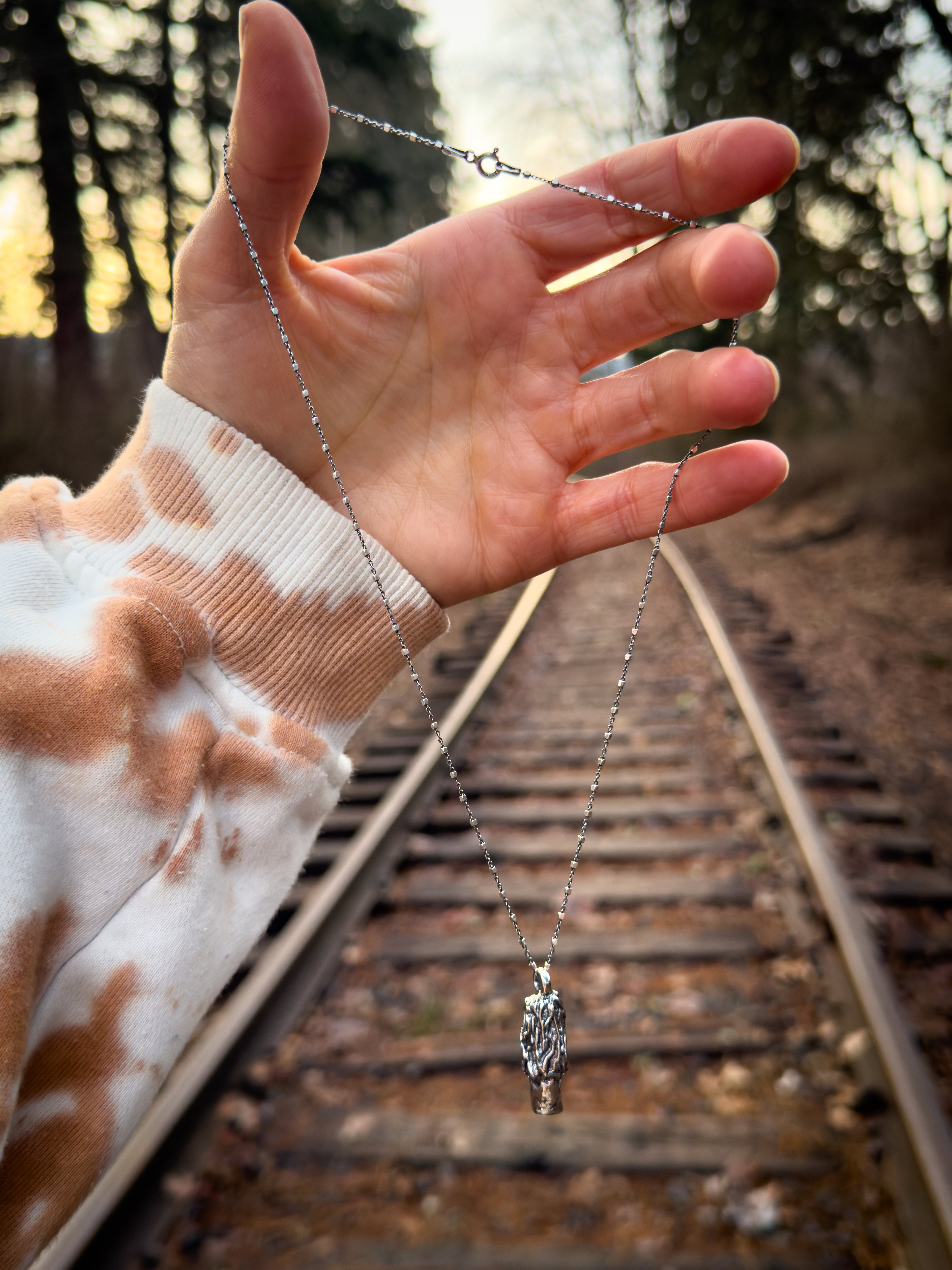 Morel Pendant #4