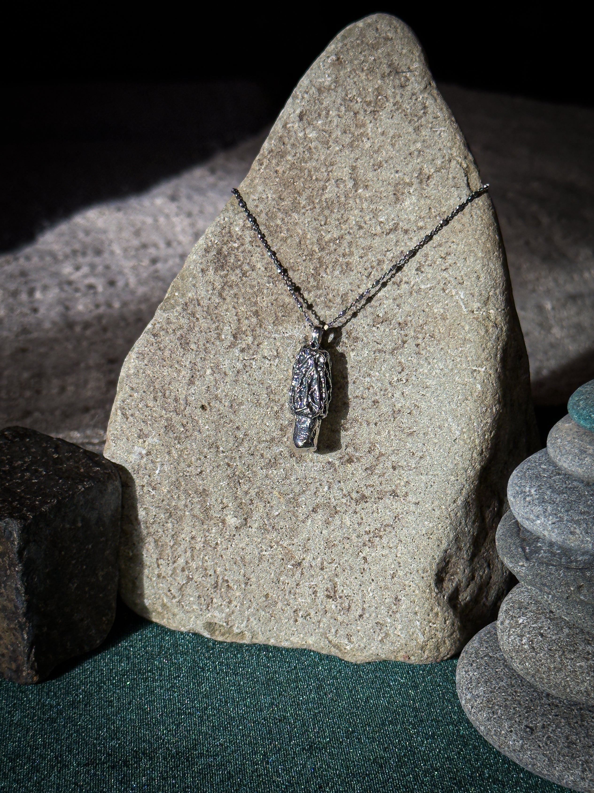 Morel Pendant #4
