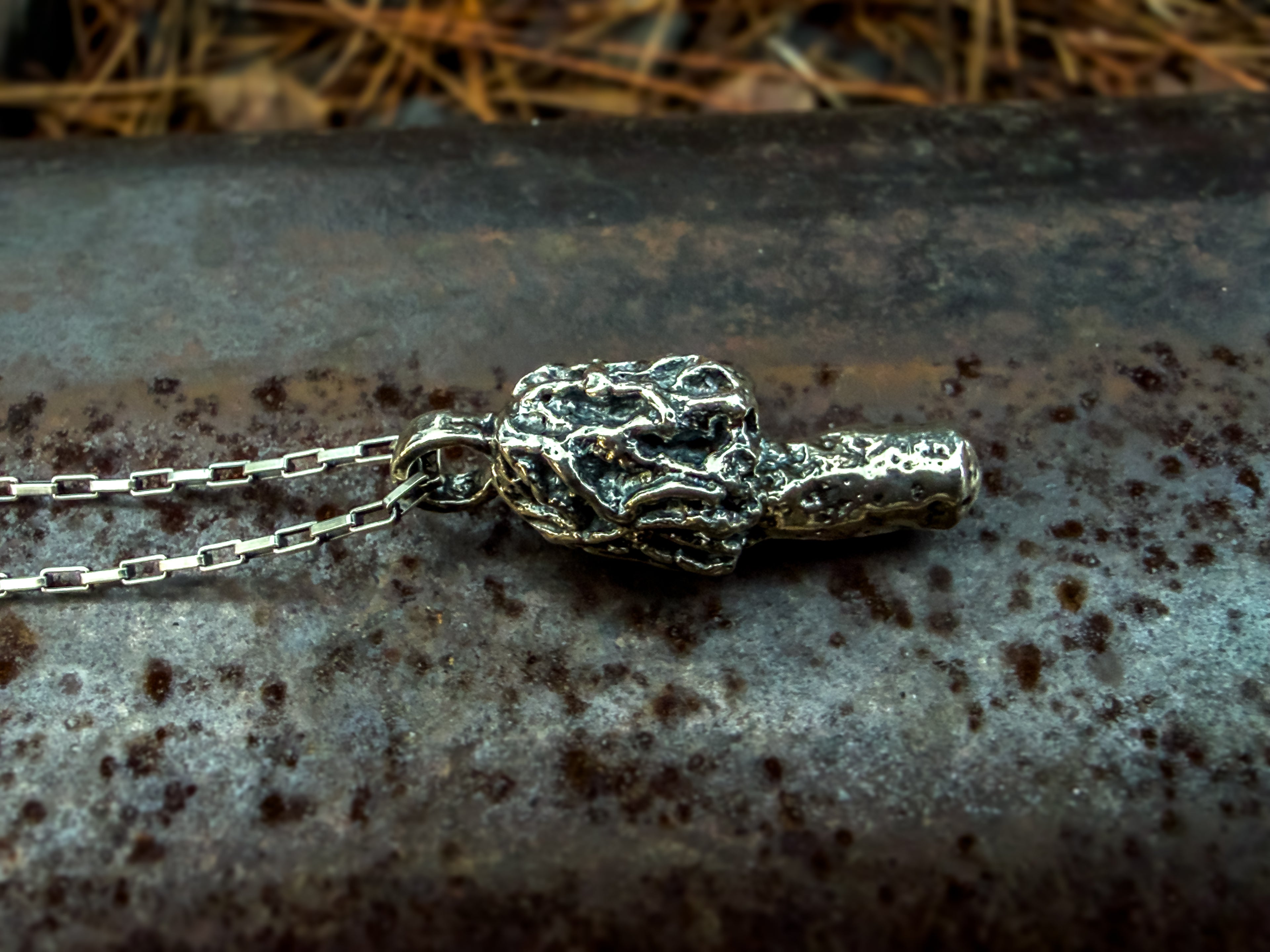 Morel Pendant #6