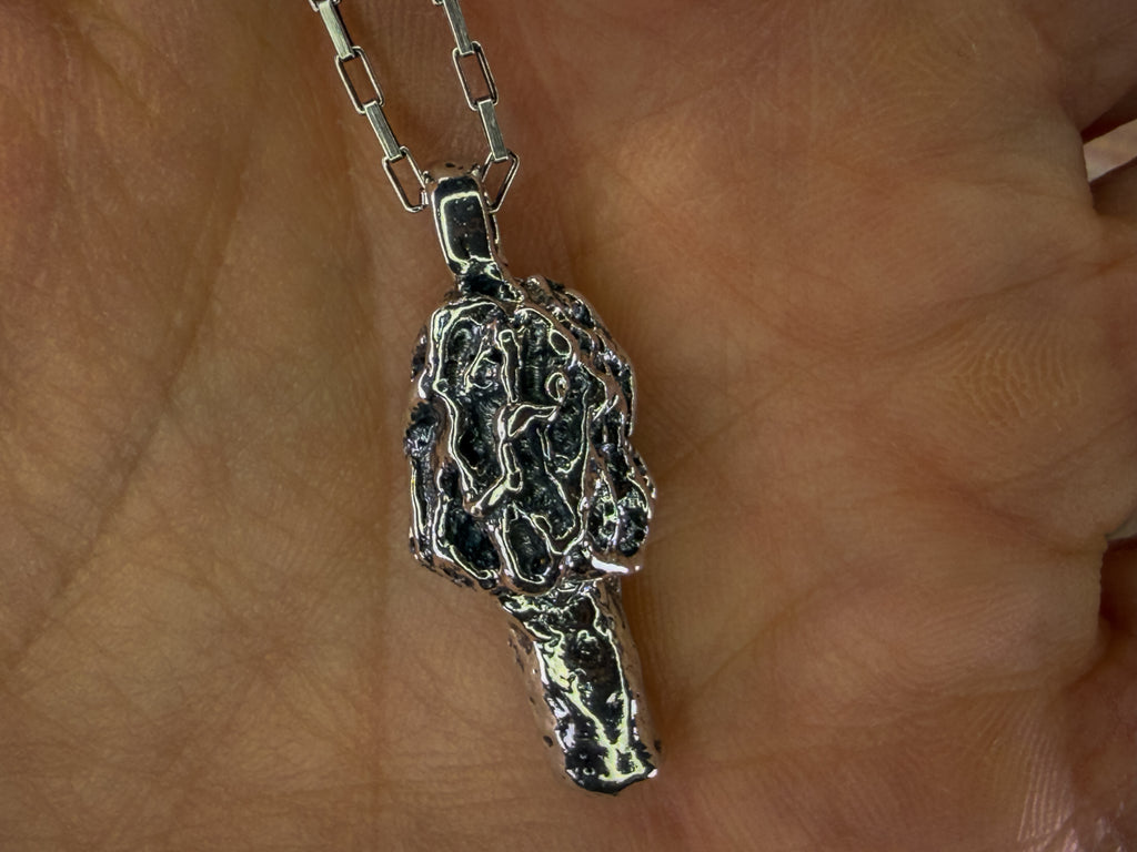 Morel Pendant #6